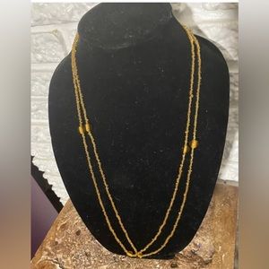 Vintage Beaded Necklace -